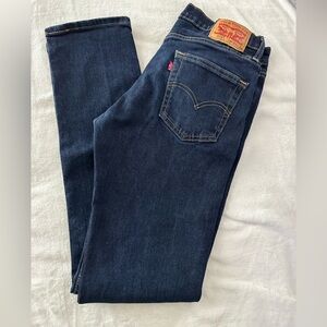 Levi's 511 Men's Dark Blue Jeans 34x34 Like New